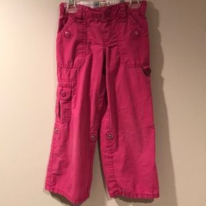 🌺 OLD NAVY Lightweight Pink Cargo Pants/Capris